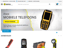 Tablet Screenshot of exshop.nl